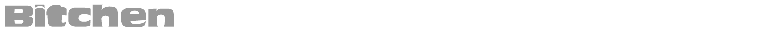 Bitchen Nord font preview